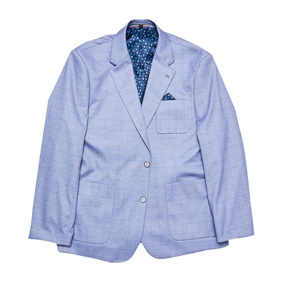 🔥🔥🔥Soul of London Light Blue Sport Jacket size 38 or S🔥🔥🔥 - Picture 4 of 12